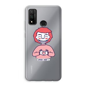 Hartje: Huawei P Smart (2020) Transparant Hoesje