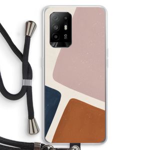 Geo #2: Oppo A95 5G Transparant Hoesje met koord