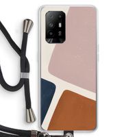 Geo #2: Oppo A95 5G Transparant Hoesje met koord