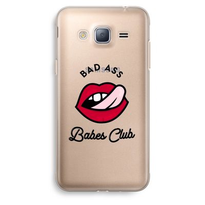 Badass Babes Club: Samsung Galaxy J3 (2016) Transparant Hoesje