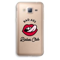 Badass Babes Club: Samsung Galaxy J3 (2016) Transparant Hoesje