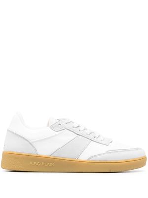 A.P.C. baskets Plain - Blanc