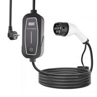 Mobiele EV-lader, Schuko naar Type 2, 16A 1-fase (3,7 KW), 10 meter