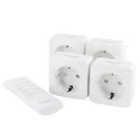 Basisset draadloos schakelen 4x ontvangers+AB - 6950020 Basisset draadloos schakelen 4x ontvangers+AB - 6950020