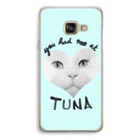 You had me at tuna: Samsung A3 (2017) Transparant Hoesje