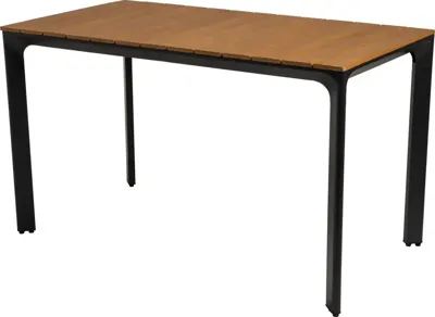 Lesli Living dining tuintafel arezzo 130x70x74cm antraciet