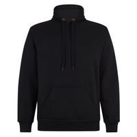 Capuchon sweater zwart voor volwassenen 2XL  -