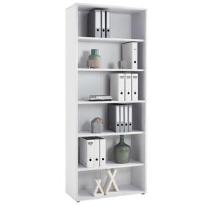 Boekenkast Calvia Extra Large van 222 cm hoog - wit