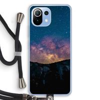 Travel to space: Xiaomi Mi 11 Lite Transparant Hoesje met koord