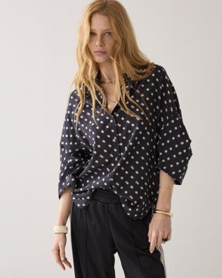 Summum Blouse Blury Dots 2s3434-12390 Blouse 990 Black