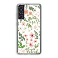 Botanical sweet flower heaven: Samsung Galaxy S21 FE Transparant Hoesje Botanical sweet flower heaven: Samsung Galaxy S21 FE Transparant Hoesje