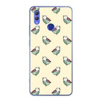 Vogeltjes: Honor Note 10 Transparant Hoesje