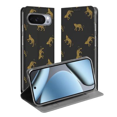 Book Wallet Case Google Pixel 10 | Pixel 10 Pro Leopards