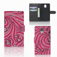 Samsung Galaxy Note 3 Hoesje Swirl Pink - thumbnail