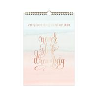 Waterverf Verjaardagskalender