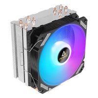 Antec A400i Chipset Luchtkoeler 12 cm Zwart, Koper, Zilver 1 stuk(s) - thumbnail