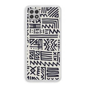 Marrakech print: Samsung Galaxy A22 4G Transparant Hoesje