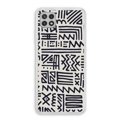 Marrakech print: Samsung Galaxy A22 4G Transparant Hoesje
