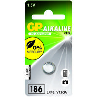 GP Batteries Knoopcel LR43 alkaline 1.5V - thumbnail