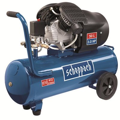Scheppach 50 L Dubbele Cylinder Compressor HC53DC