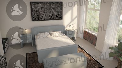 Standaard boxspring 180 x 200 cm- stofkleur 7077