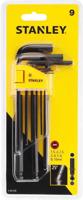 Stanley 0-69-256 Stifsleutelset met Ronde Kop 9-delig 1.5 - 10mm