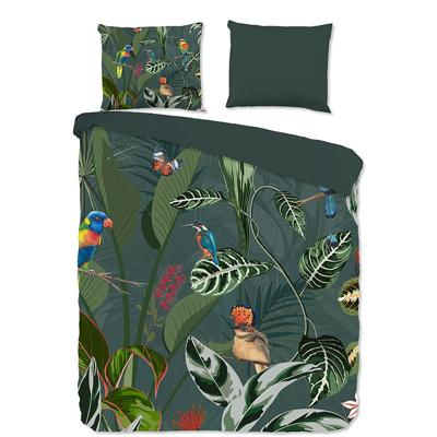 Dekbedovertrek Katoen - Lits-Jumeaux (240x220 cm) - Meerkleurig Katoen - Dessin: Dieren, Natuur - Good Morning - Dekbed-Discounter.nl
