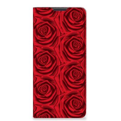 Motorola Edge 30 Pro Smart Cover Red Roses Motorola Edge 30 Pro Smart Cover Red Roses
