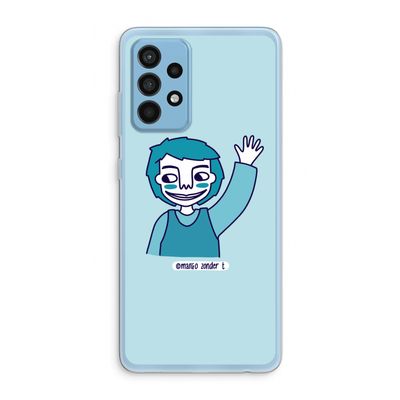Zwaai: Samsung Galaxy A52 Transparant Hoesje