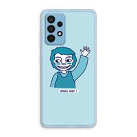Zwaai: Samsung Galaxy A52 Transparant Hoesje