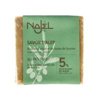 Najel Aleppo olijf zeep 5% laurier