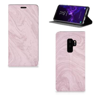Samsung Galaxy S9 Plus | Standcase | Marble Pink - Origineel Cadeau Vriendin