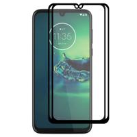 Voor moto G8 plus 2 PC'S ENKAY Hat-Prins volledige lijm 0.26 mm 9H 2.5 D gehard glas volledige dekking film