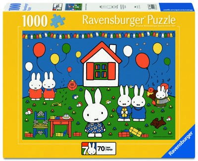 Ravensburger puzzel Nijntje 70 jaar 1000 stukjes