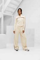 Guess Full-Zip Trainingspak Dames Beige - Maat S - Kleur: BeigeBordeaux | Soccerfanshop