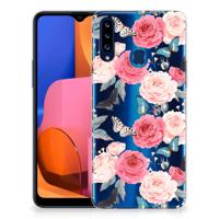 Samsung Galaxy A20s | TPU Case | Butterfly Roses