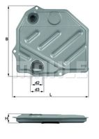 Mahle Original Hydrauliekfilter HX 46 - thumbnail