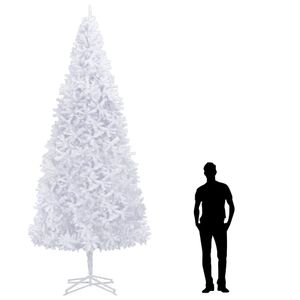VidaXL Kunstkerstboom 400 cm wit