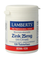 Lamberts Zink Citraat 25 mg Tabletten