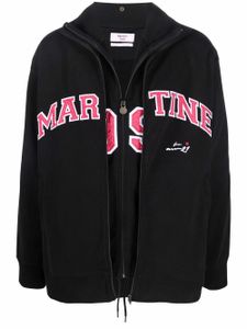 Martine Rose veste de sport à logo imprimé - Noir