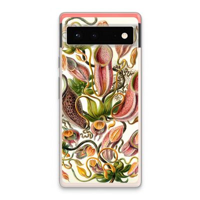 Haeckel Nepenthaceae: Google Pixel 6 Transparant Hoesje