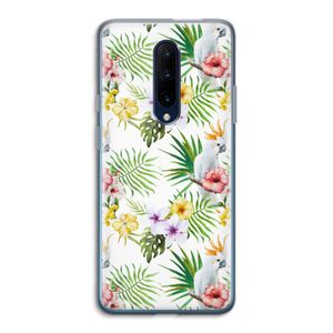 Gele kuif: OnePlus 7 Pro Transparant Hoesje