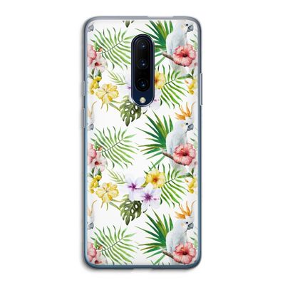 Gele kuif: OnePlus 7 Pro Transparant Hoesje