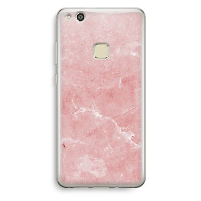 Roze marmer: Huawei Ascend P10 Lite Transparant Hoesje