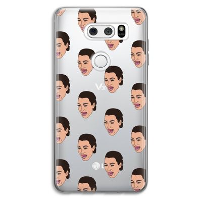 Ugly Cry Call: LG V30 Transparant Hoesje