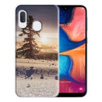 Samsung Galaxy A20e Telefoon| Hoesje maken | met Foto | Eigen telefoonhoesje ontwerpen | Op maat gemaakt
