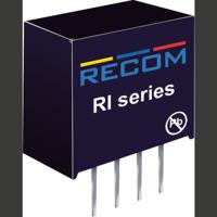 RECOM RI-2405S DC/DC-converter, print 24 V/DC 5 V/DC 400 mA 2 W Aantal uitgangen: 1 x Inhoud 1 stuk(s)