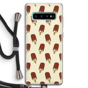 Yummy: Samsung Galaxy S10 Plus Transparant Hoesje met koord