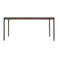 ferm LIVING Dapple Tuintafel B 160 x D 90 cm - Dark Chocolate - thumbnail