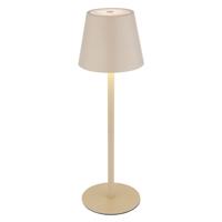 Globo Moderne tafellampVannie I zand bruin ook voor fles - 58488S